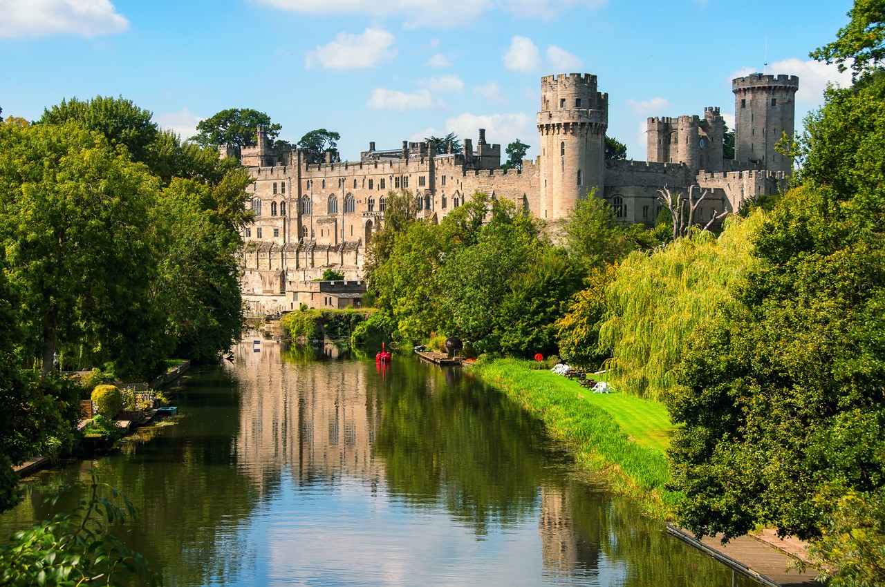 Warwick Castle and river