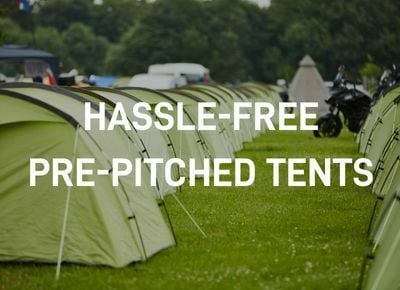 Pre-Pitched Tents ZIP