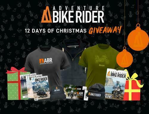 Adventure Bike Rider 12 days of christwas giveaway image with prizes
