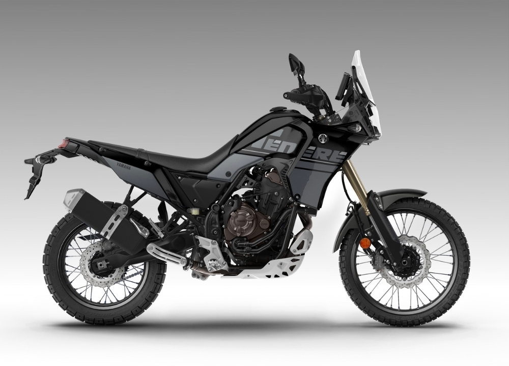 3 Yamaha Tenere 700 motorbike
