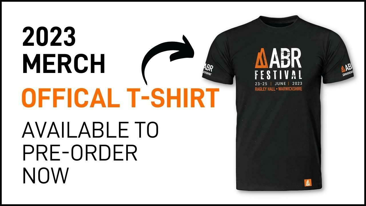 1 Official ABR Festival merchandise available to pre-order now