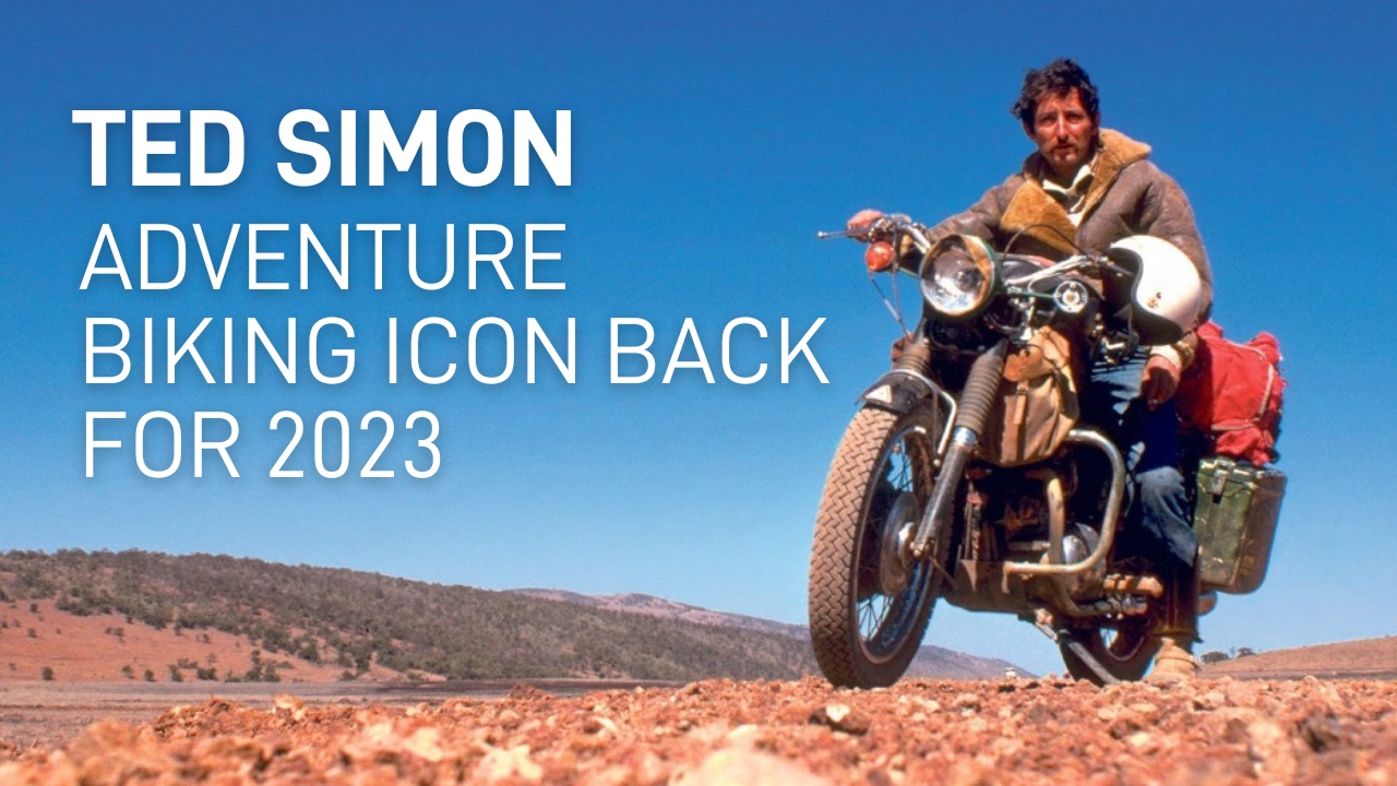 Adventure motorcycle icon Ted Simon