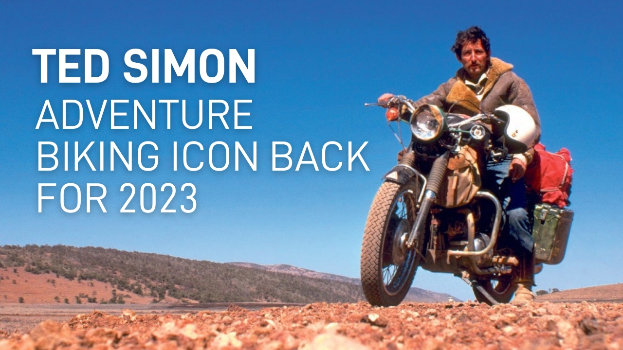 1 Adventure motorcycle icon Ted Simon