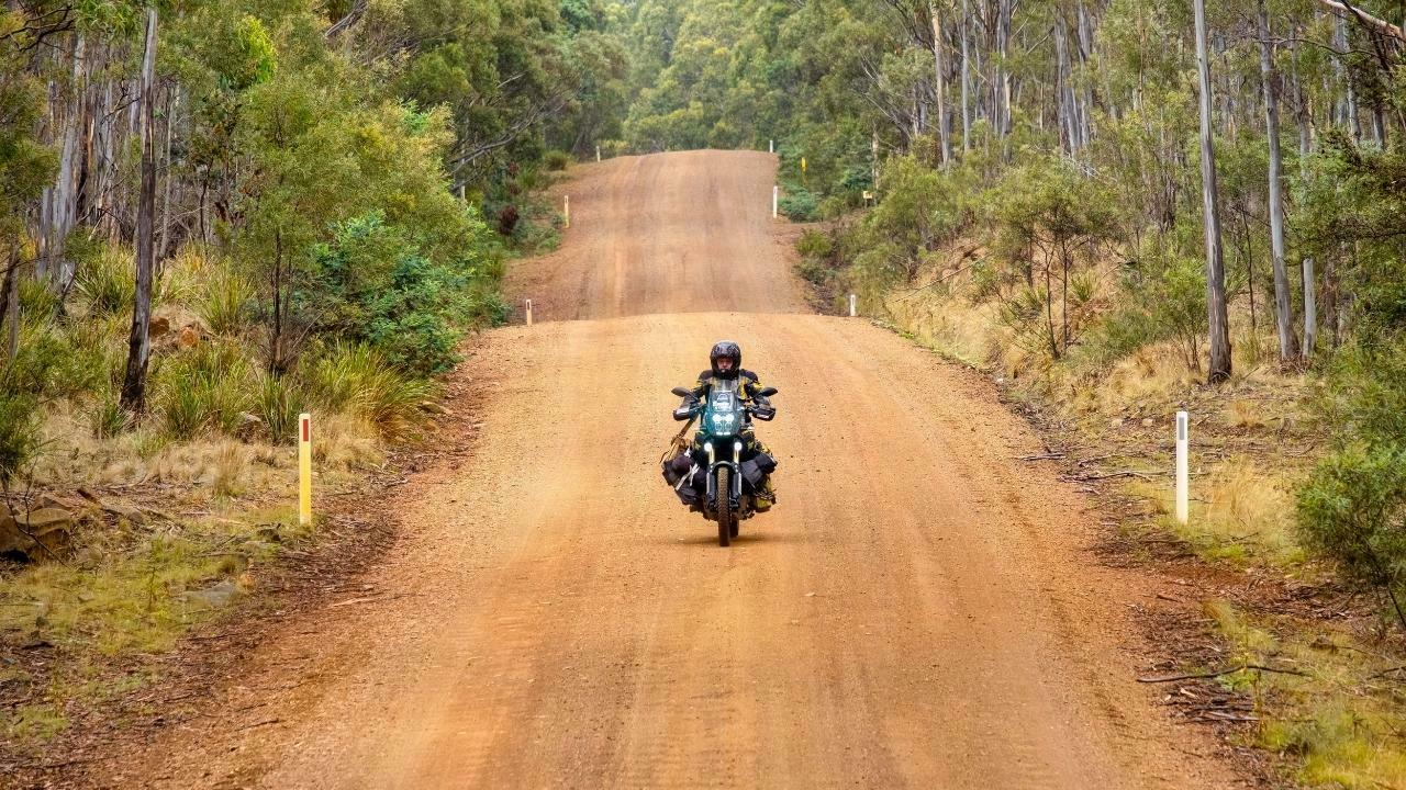 4 Two motorcyclists on the Bridgestone Adventure Trail