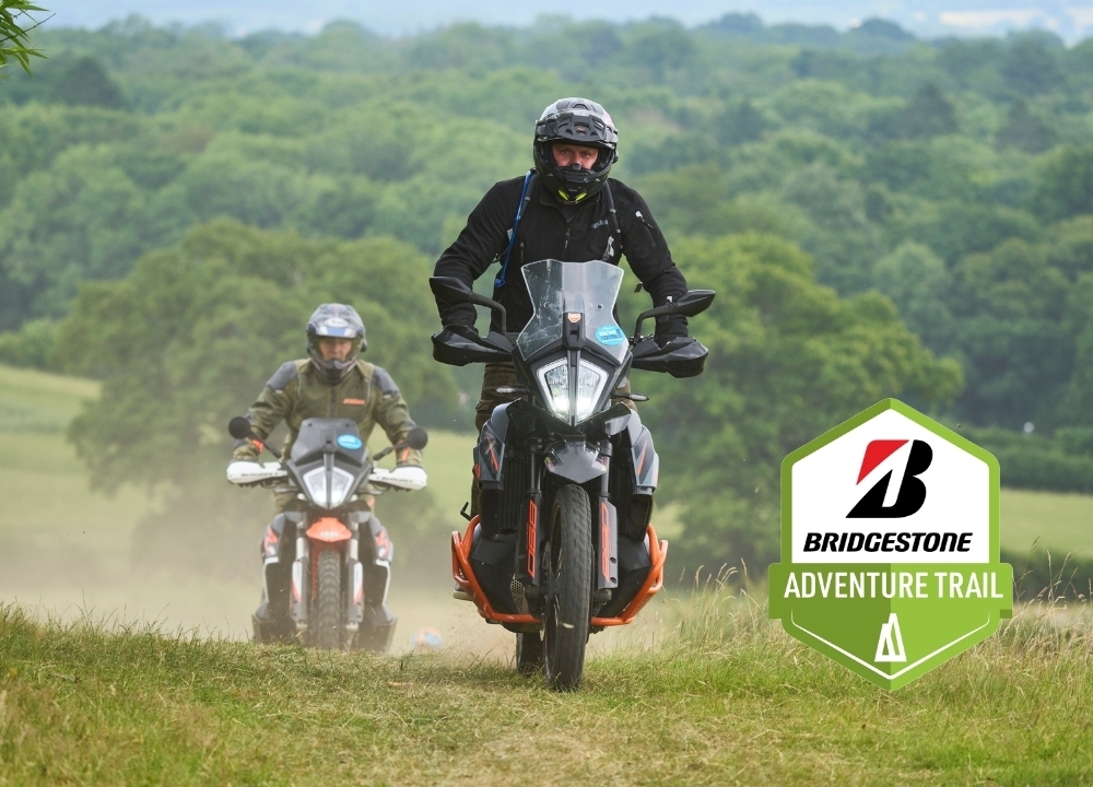 2 Two riders on the Bridgestone Adventure Trail