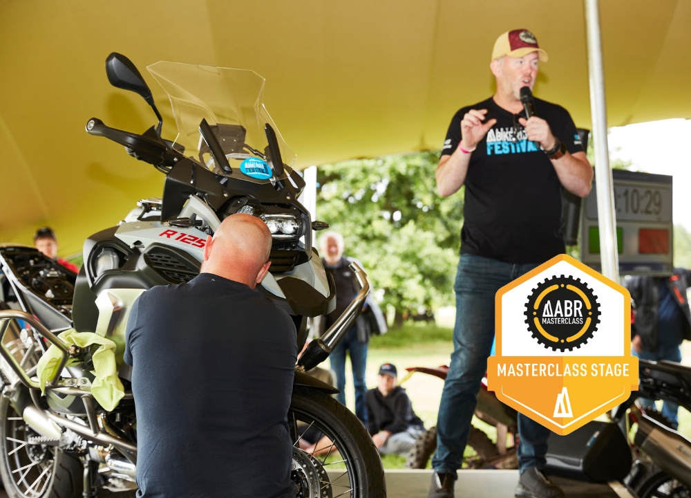 5 Motorbike experts giving a maintenance masterclass at the ABR Masterclass Stage