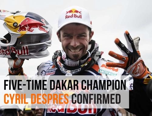 Five-Time Dakar Champion Cyril Despres To Ride at the ABR Festival 2023