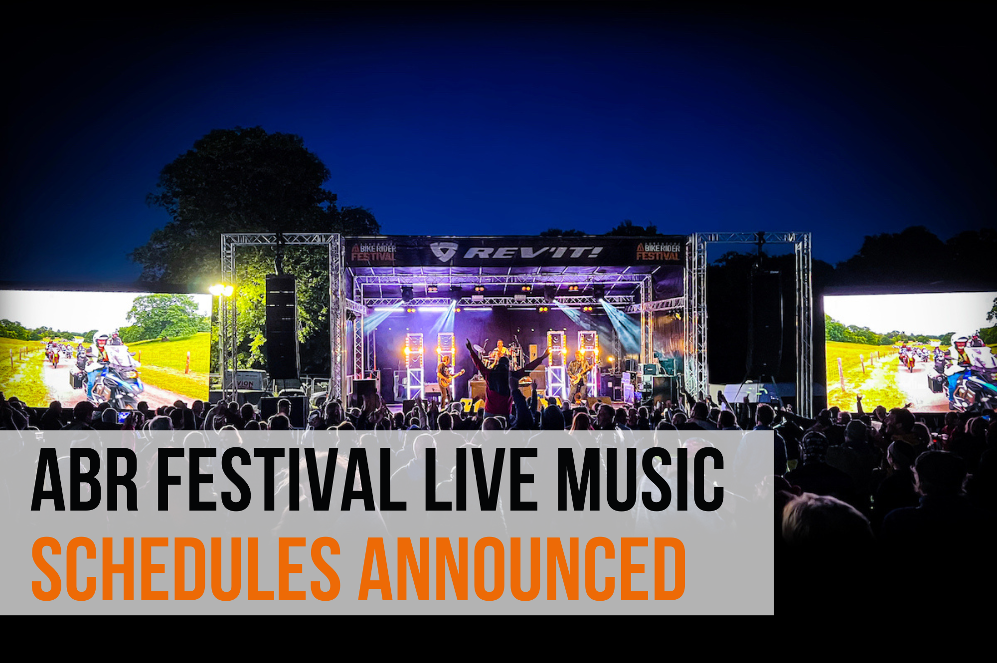 music-schedule-announced A pair of riders of the adventure trail at the ABR Festival