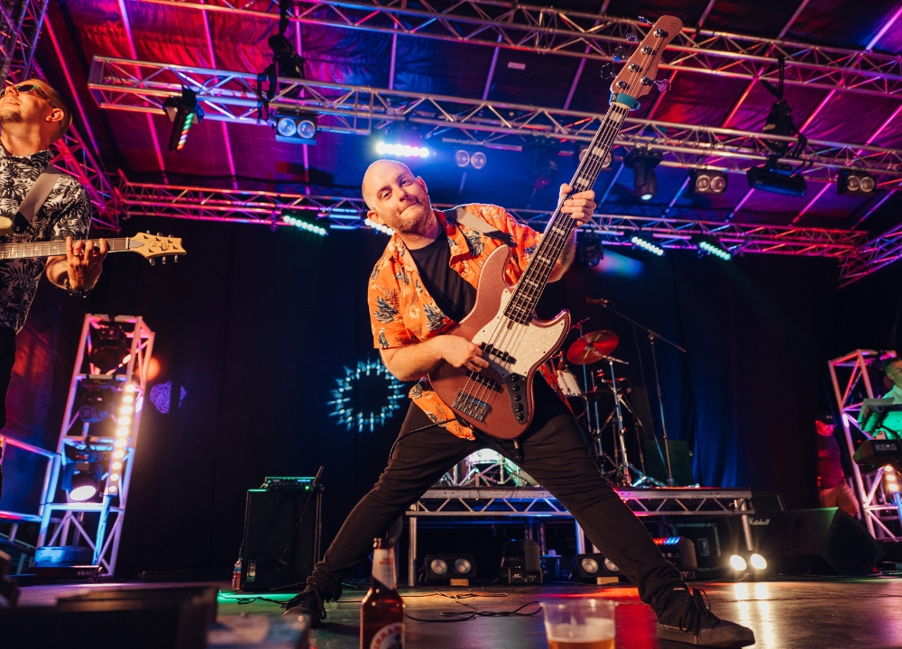 3 Base player on the ABR Stage at the ABR Festival