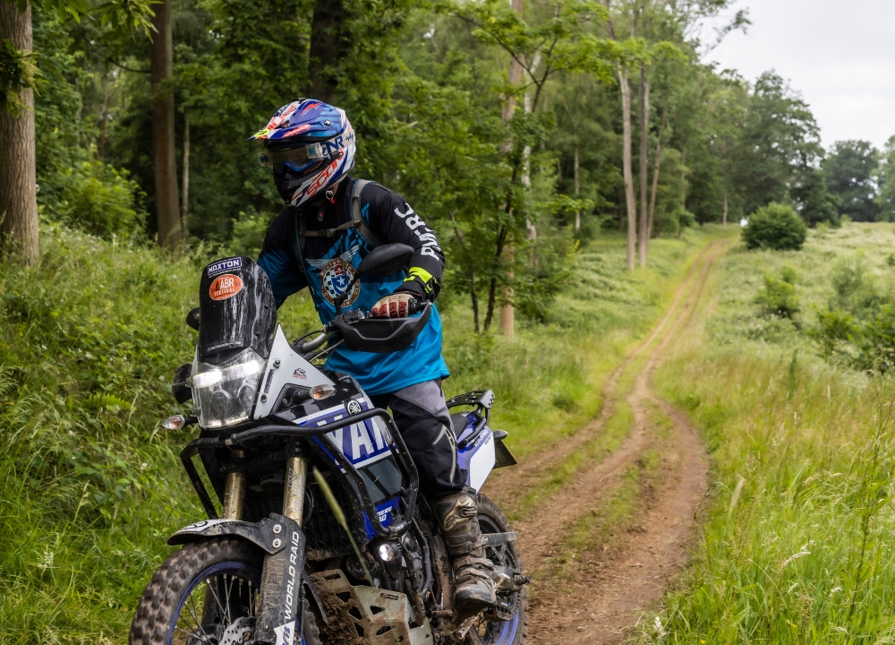 3 A rider on the Bridgestone Trail at the ABR Festival