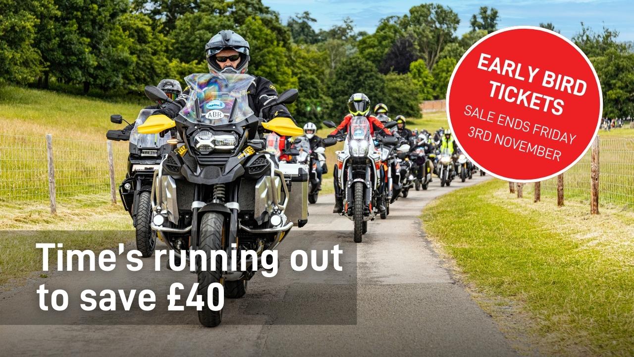 Early Bird Ticket Deadline Set Adventure Bike Rider Festival