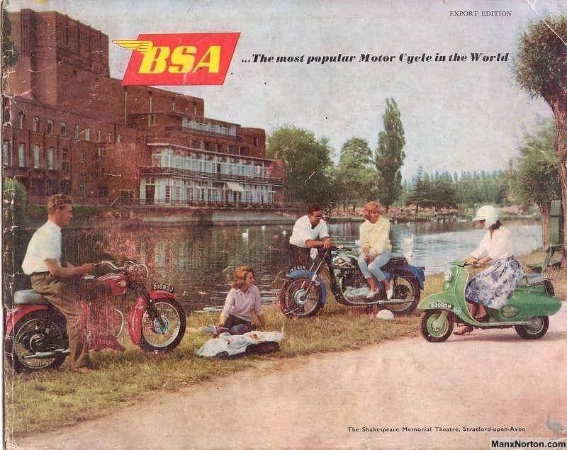 IMG_4359 A vintage 1961 photograph from a BSA sale brochure