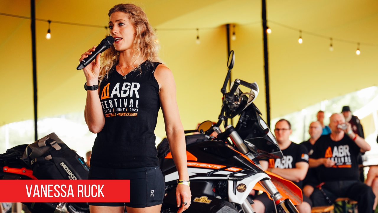 Vanessa Ruck, aka The Girl on a Bike, will be back on hosting duties at the Masterclass Stage