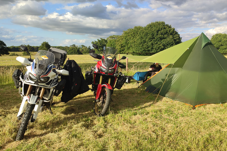 Trevor and Diana were one of the first people onsite on the Thursday of ABR Festival 2024