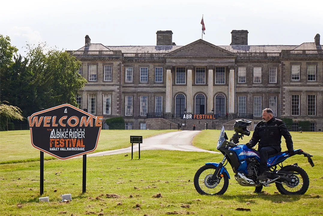 Ragley Hall ABR Festival welcome sign