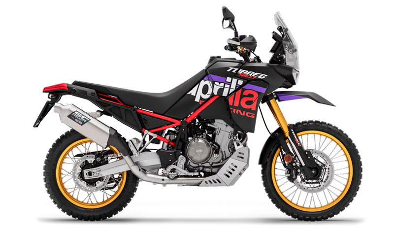 Aprilia Tuareg 660 Rally Ducati Multistrada V4S
